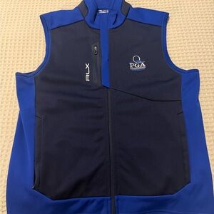 Ralph Lauren RLX Navy and Royal Blue Vest